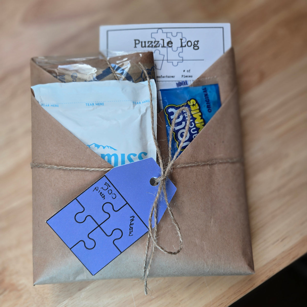 Blind Date With A Jigsaw Puzzle for Adults, Teens and Kids