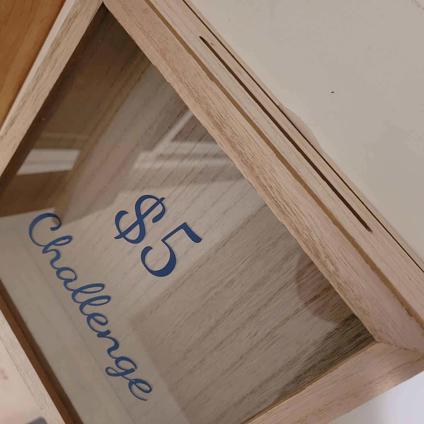 $5 Savings Tracker and Cash Box