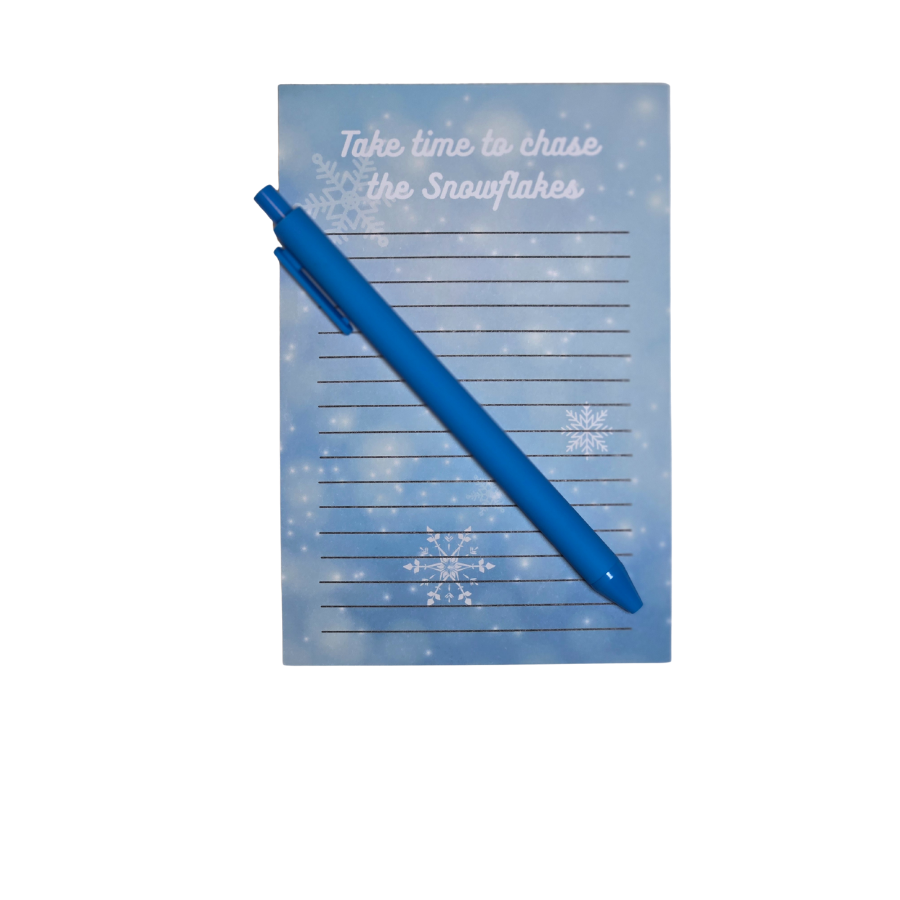 Winter notepad