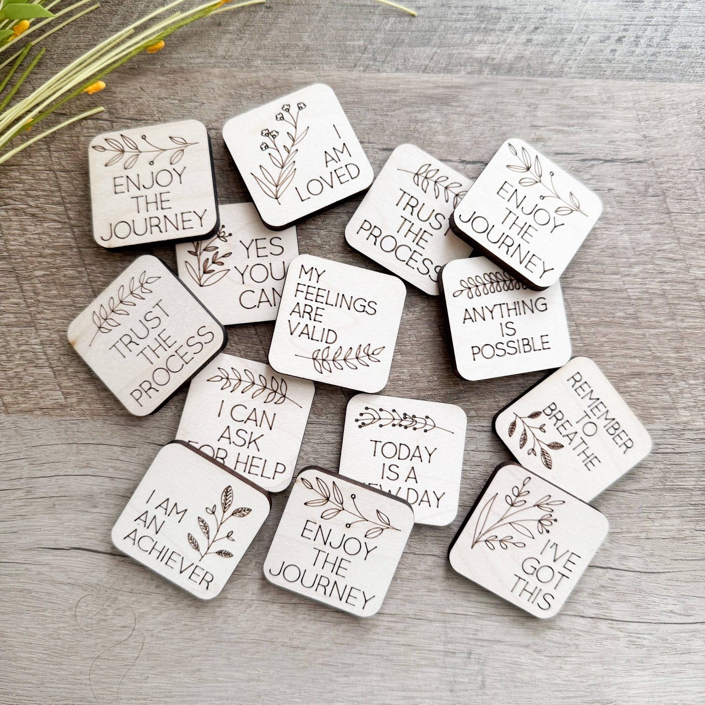 Affirmation Token Magnets
