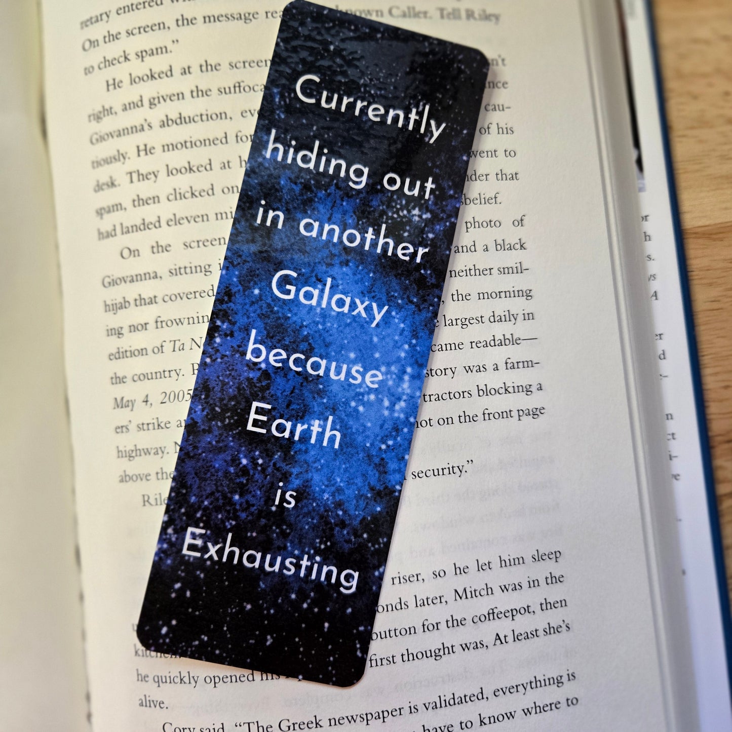 Currently hiding out in another Galaxy because Earth is Exhausting bookmark
