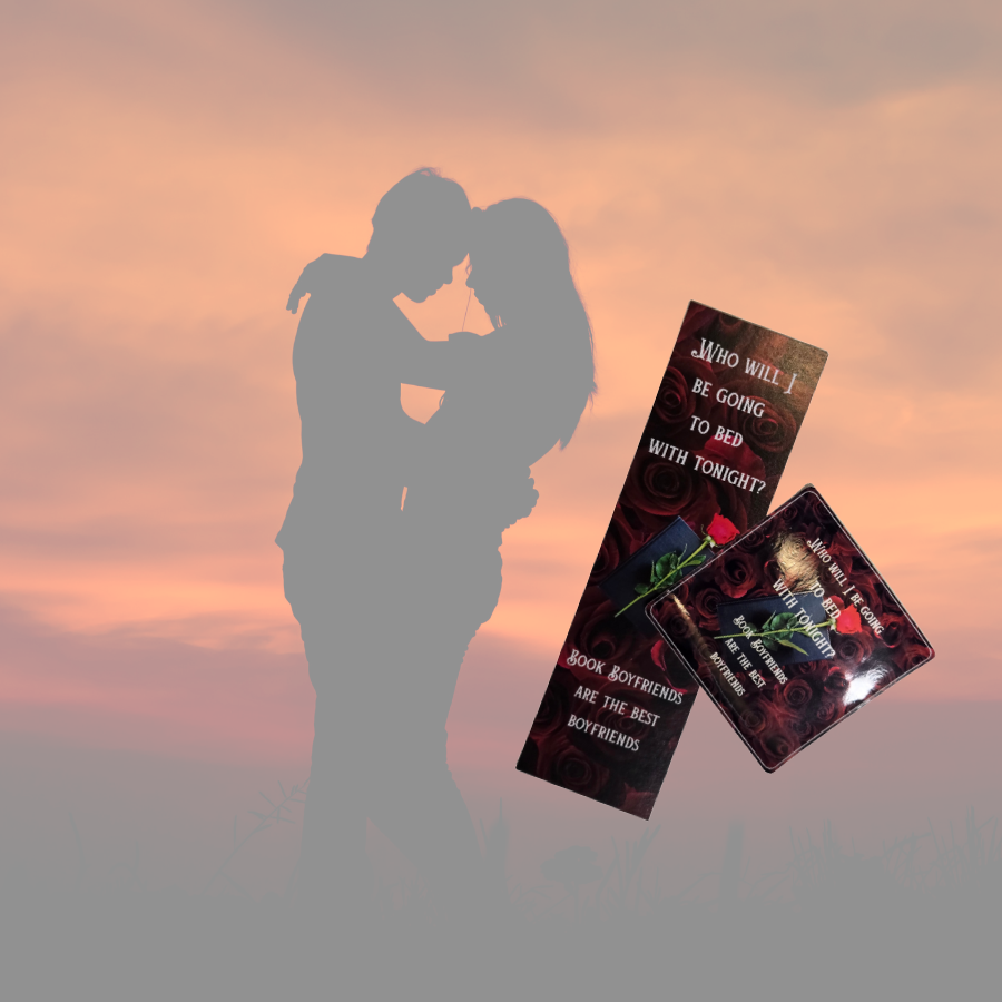 Book Boyfriend Set - Bookmark and Sticker