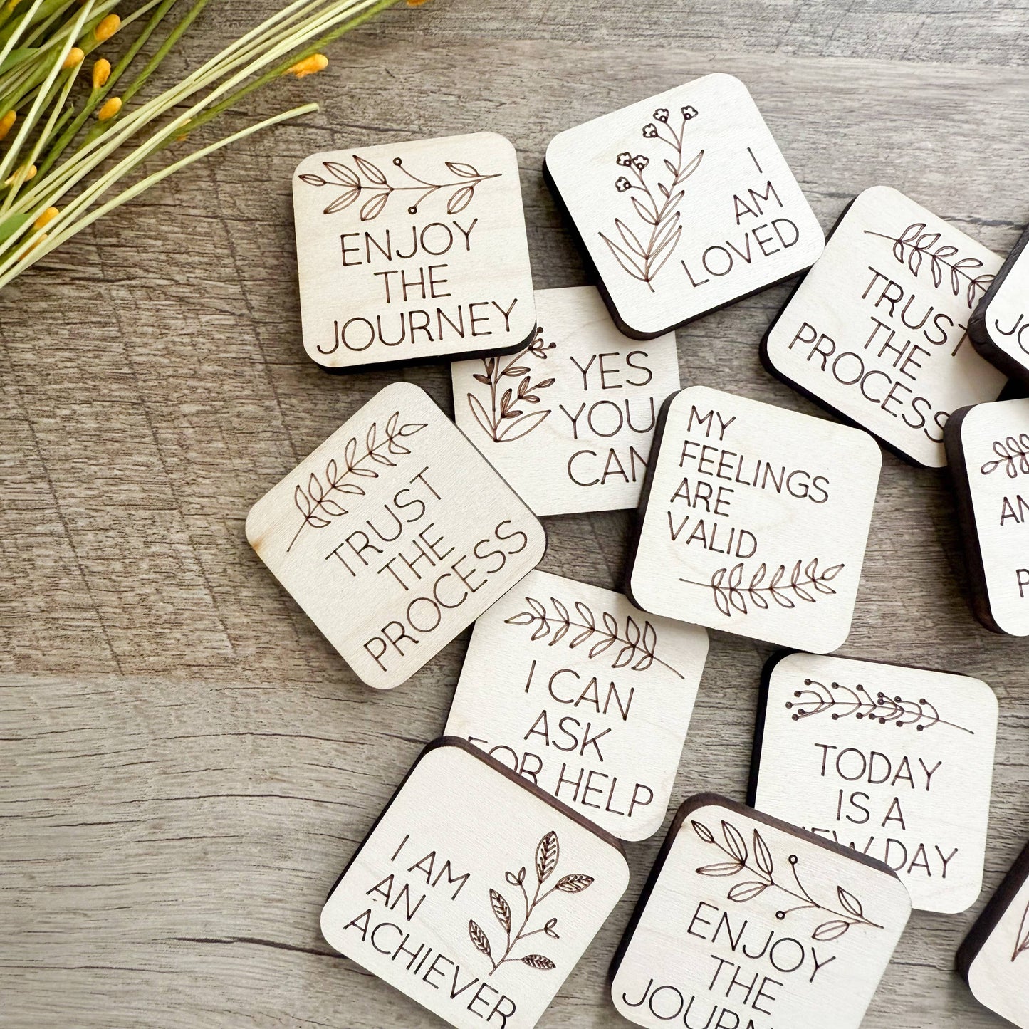 Affirmation Token Magnets