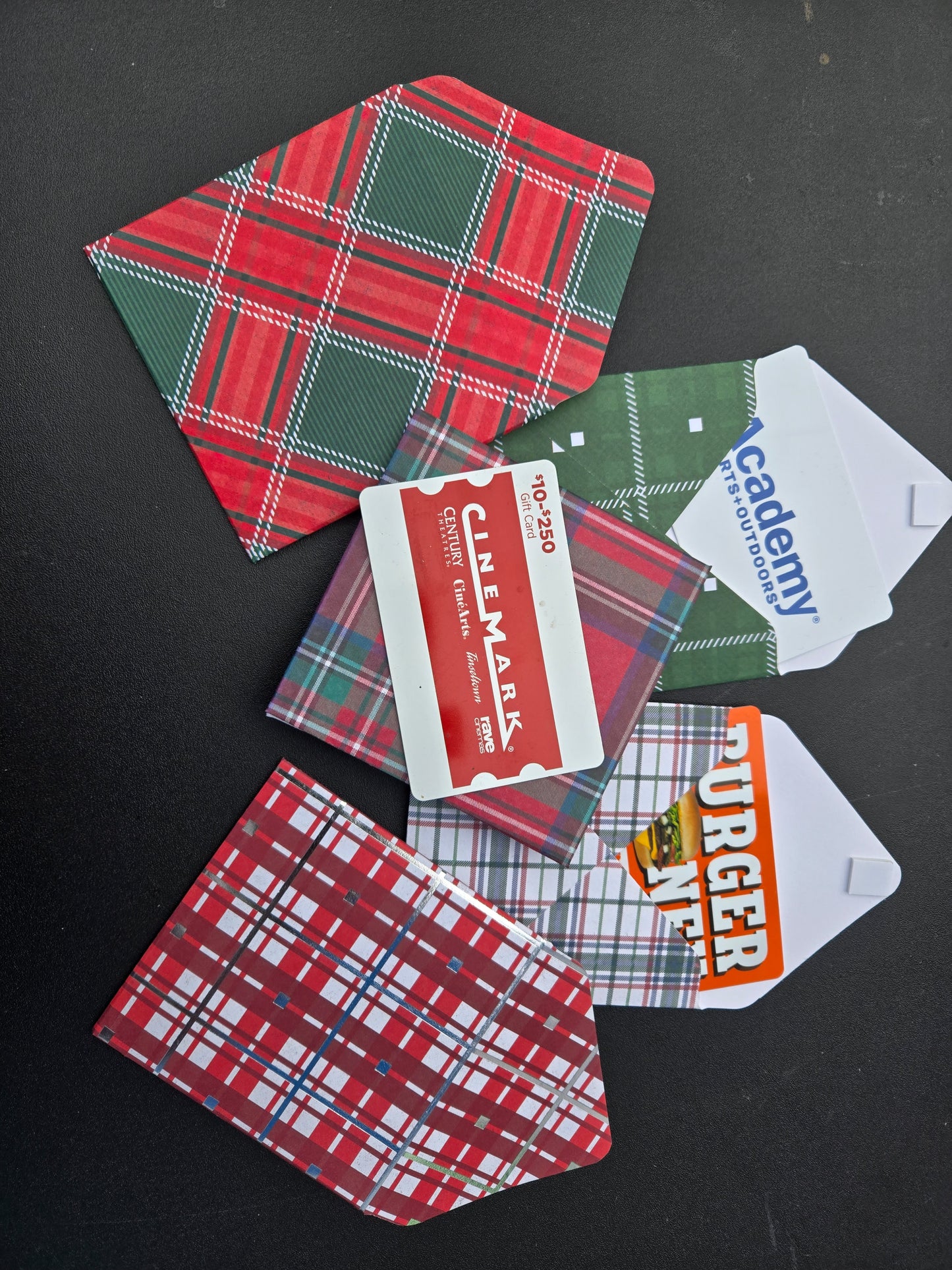 Gift card sleeves