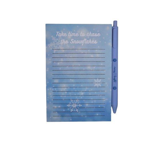 Winter notepad