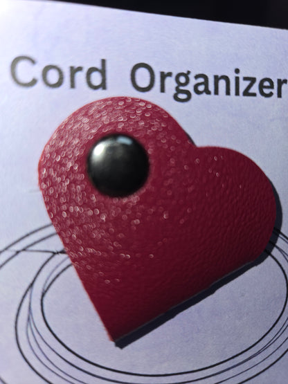 Heart-Shaped cord organizer