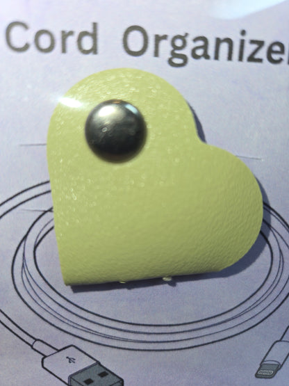 Heart-Shaped cord organizer