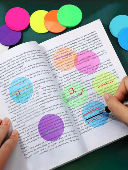 Round Sticky page flags