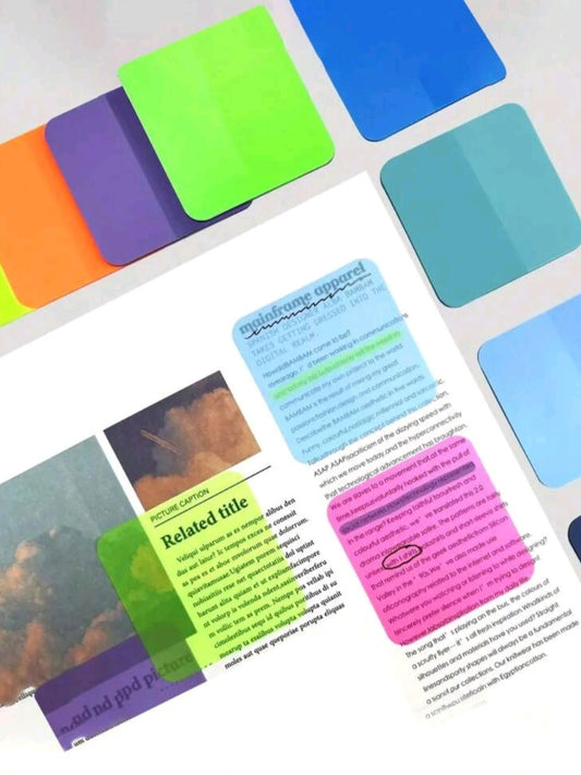 Square Sticky page flags