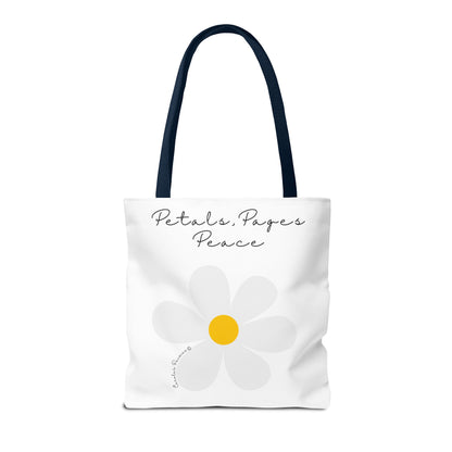 Daisy 'Petals, Papers, Peace' Tote Bag
