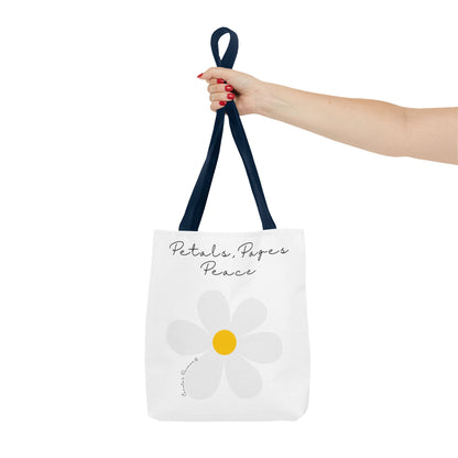 Daisy 'Petals, Papers, Peace' Tote Bag