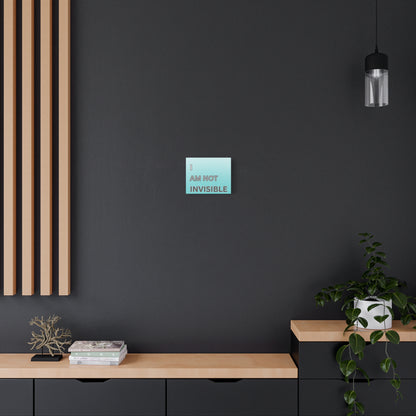 Inspirational Matte Canvas – Visibility & Confidence Reminder (10" x 8")