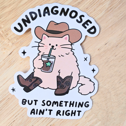 Undiagnosed funny Sticker