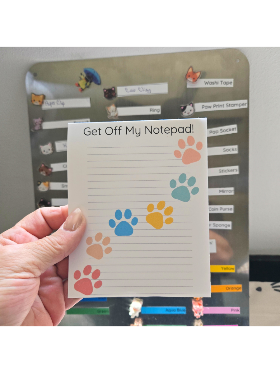 Cat Themed Notepads