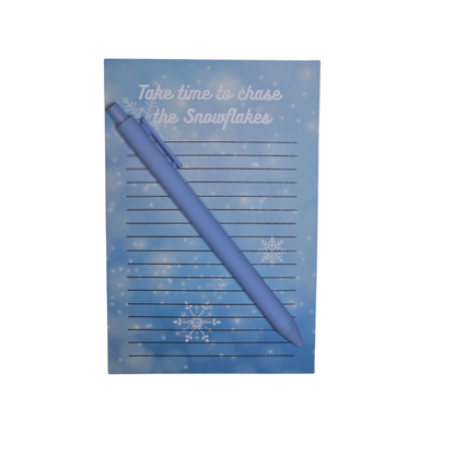 Winter notepad