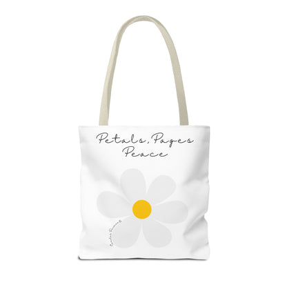 Daisy 'Petals, Papers, Peace' Tote Bag