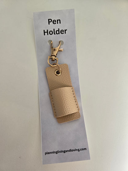 Claw Clip Pen Holder — Cute Clip‑On Pen Holder for Planners & Notebooks