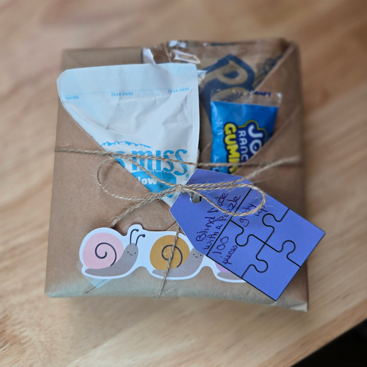 Blind Date With A Jigsaw Puzzle for Adults, Teens and Kids