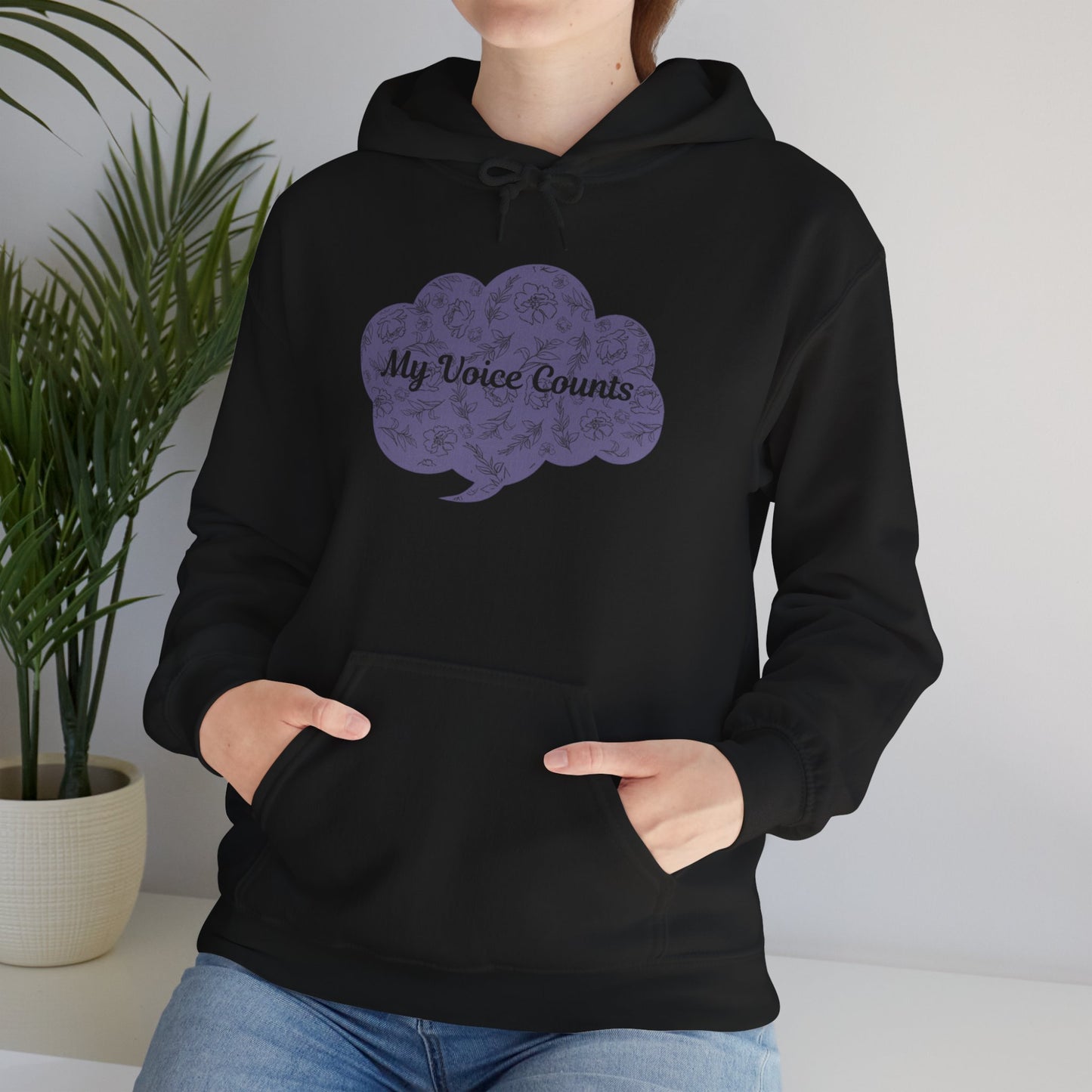My Voice Counts sweatshirt