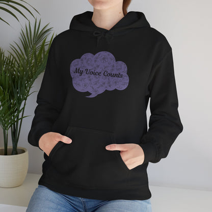 My Voice Counts sweatshirt