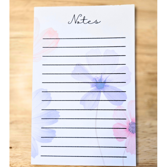 Watercolor Flowers Notepad