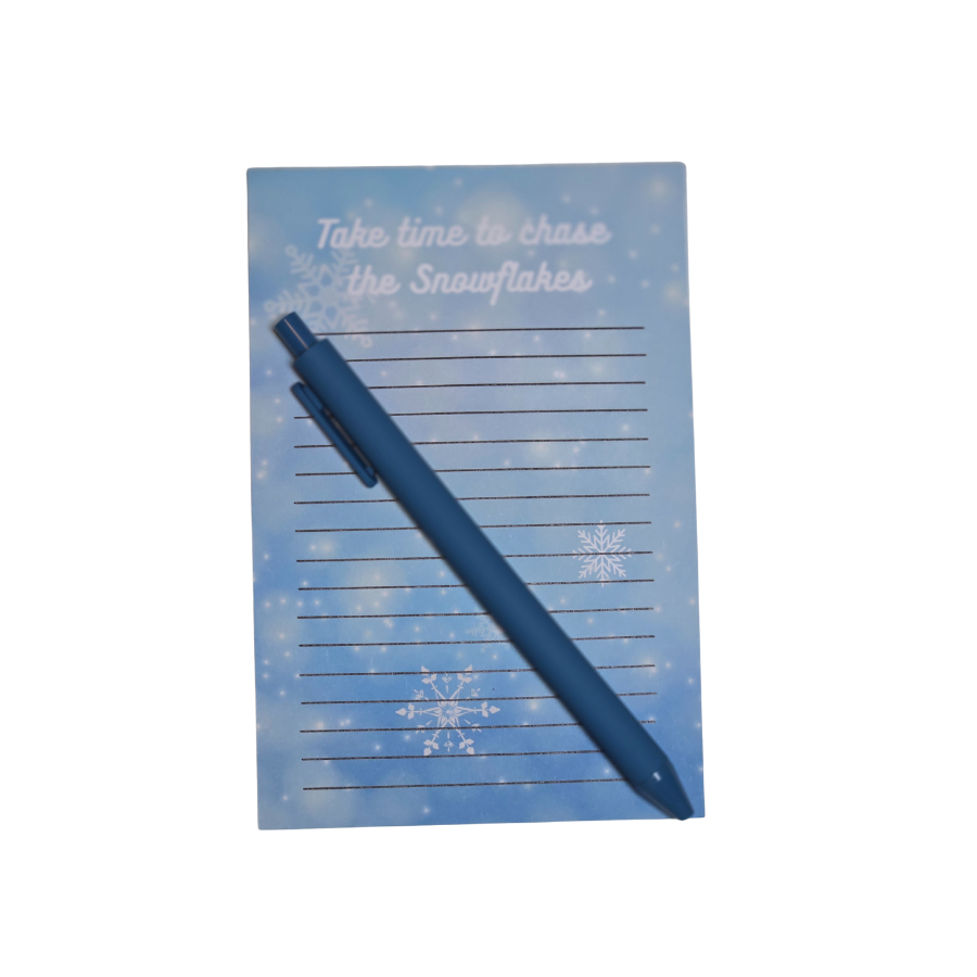 Winter notepad