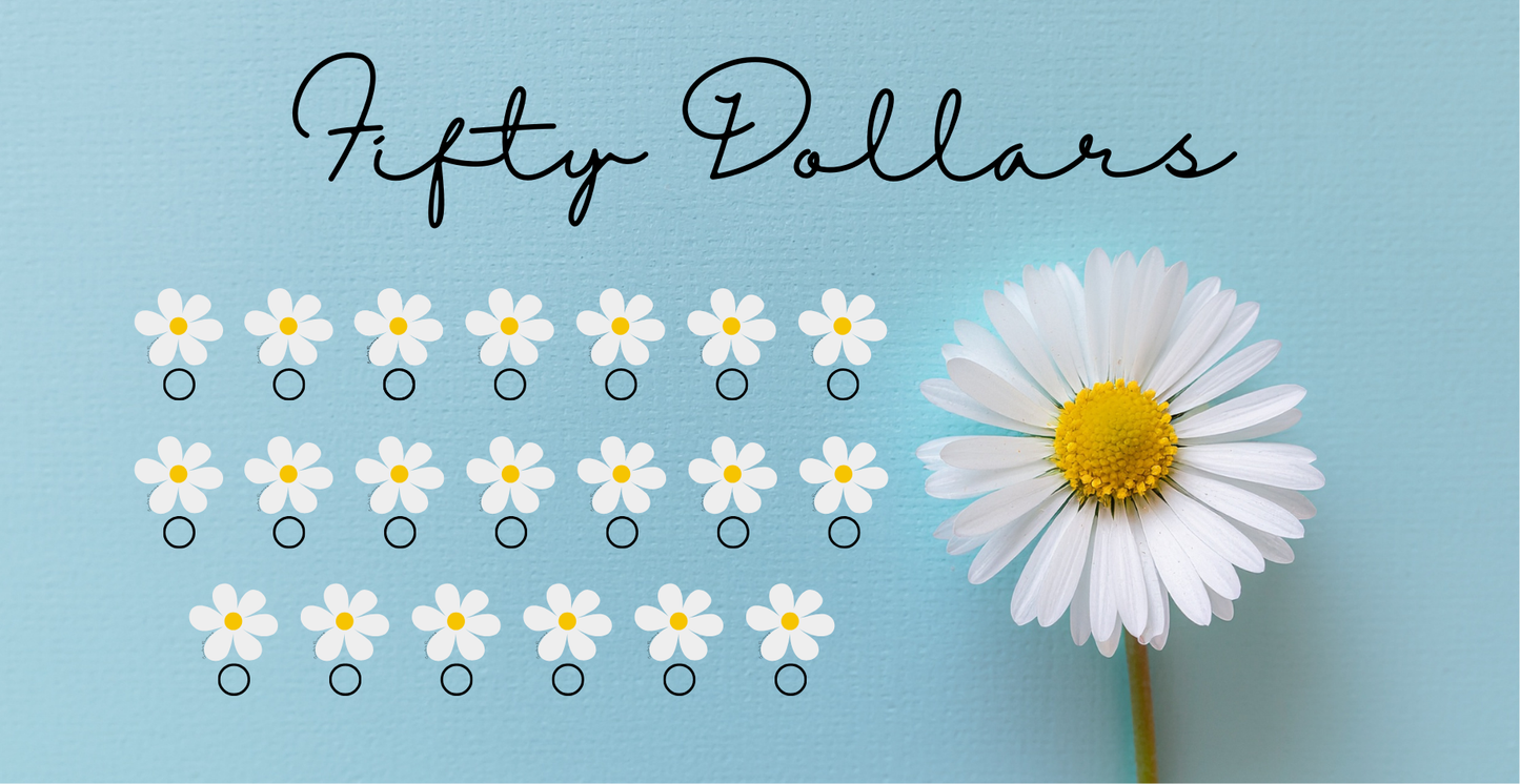 Daisy Savings Challenge