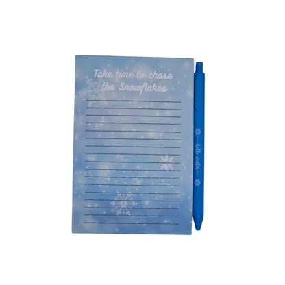 Winter notepad