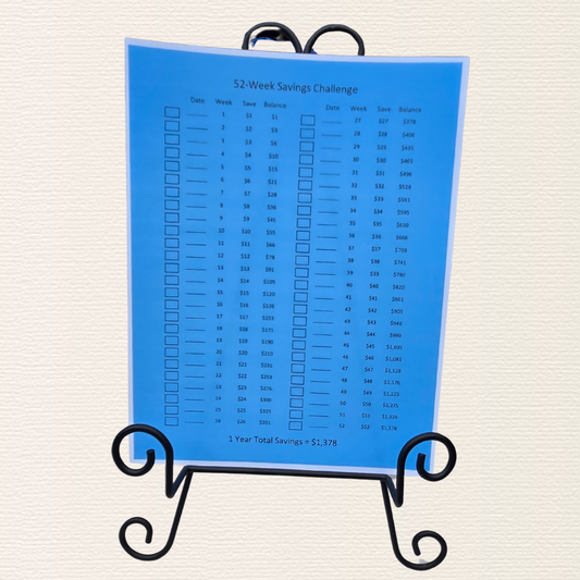 52-Week Savings Challenge