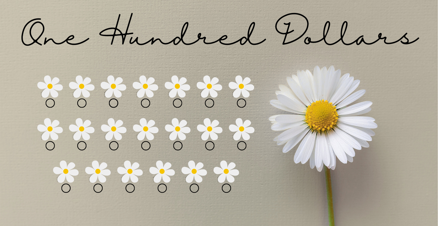 Daisy Savings Challenge