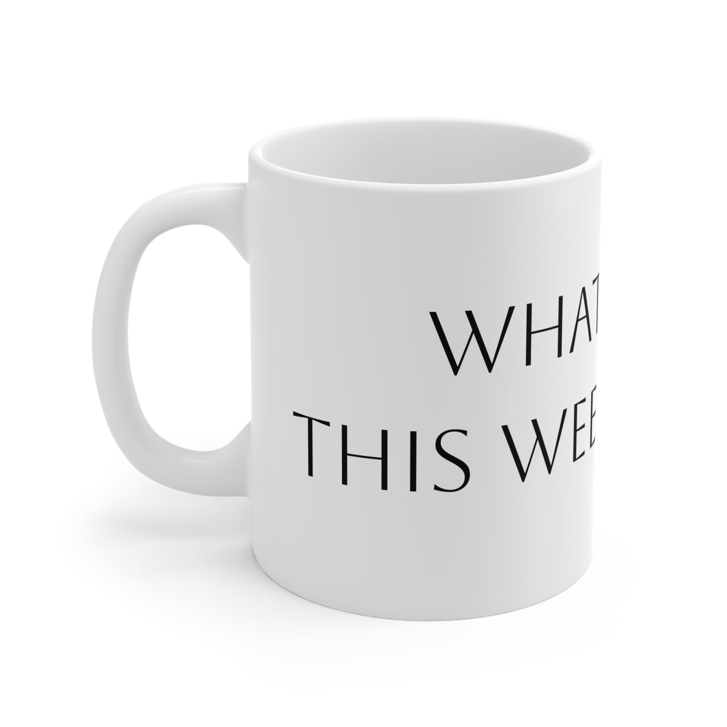 What a Year This Week Has Been” Funny Coffee Mug – 11oz