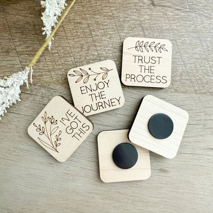 Affirmation Token Magnets