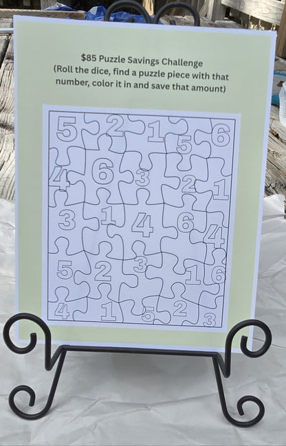 $85 Jigsaw Puzzle Savings Challenge