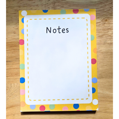 Polka Dot Notepad
