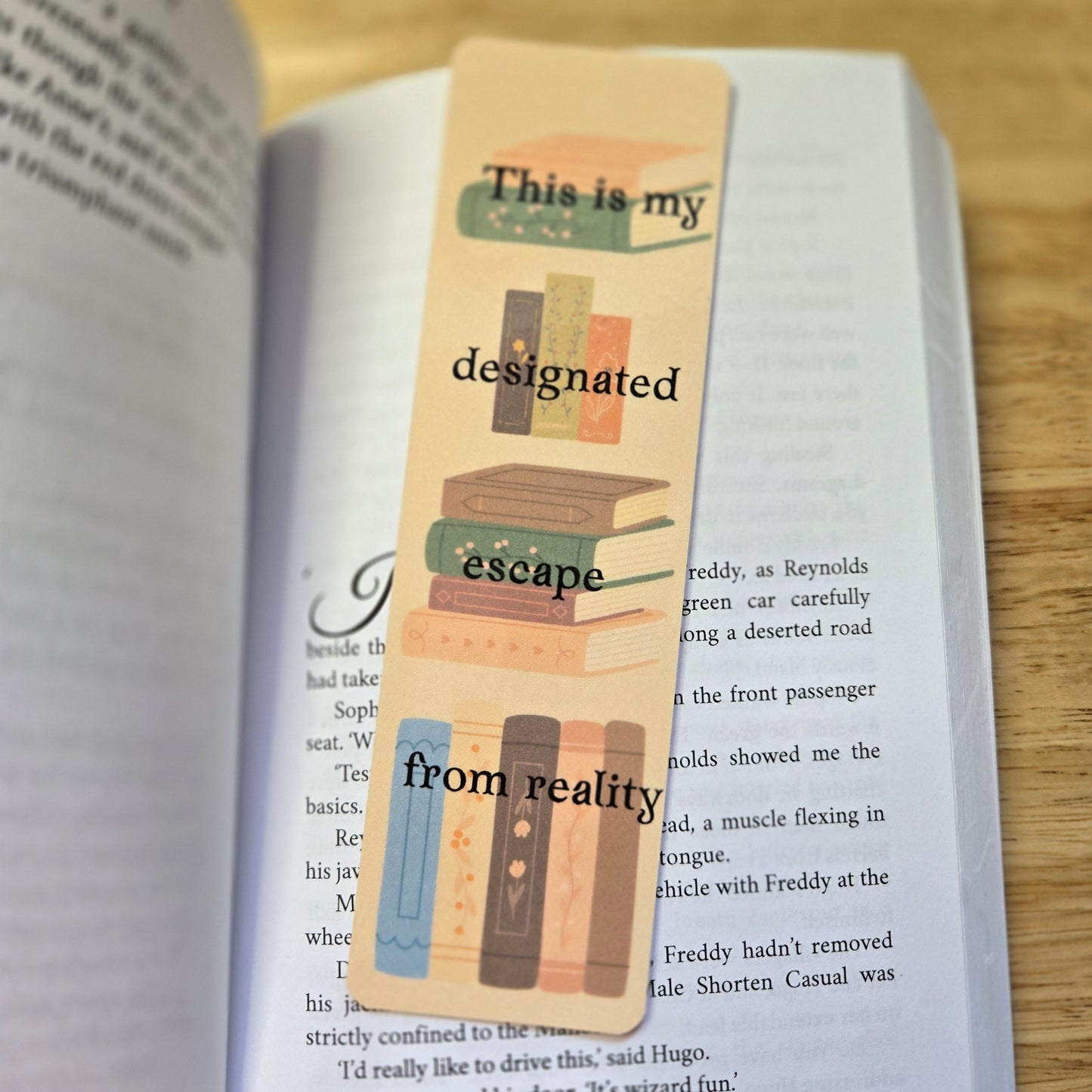 This is My Designated Escape from Reality Bookmark