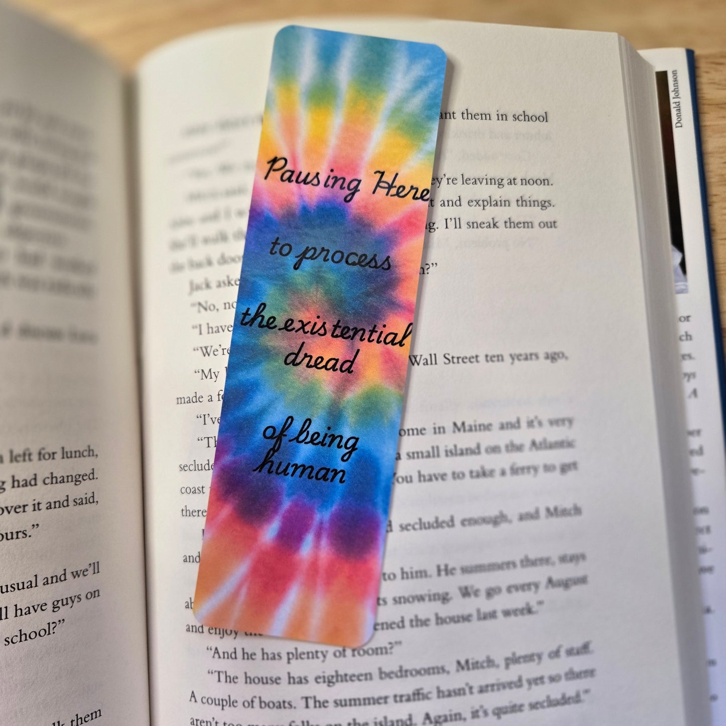 Pausing here to process the Existential dread of being Human Bookmark