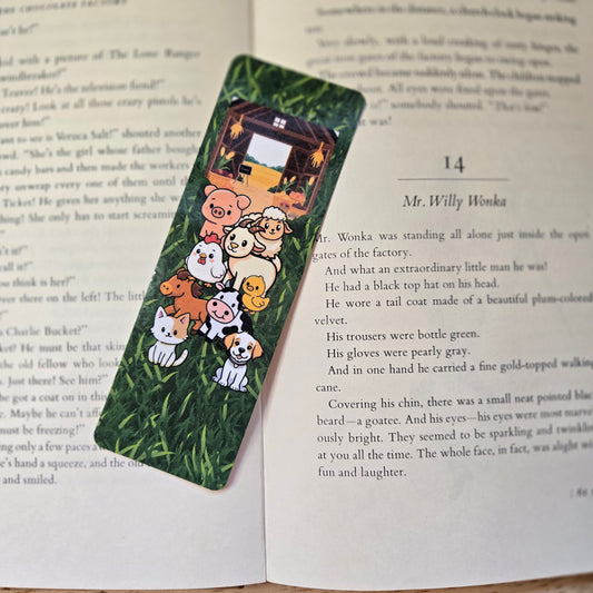 Barnyard Animals Bookmark