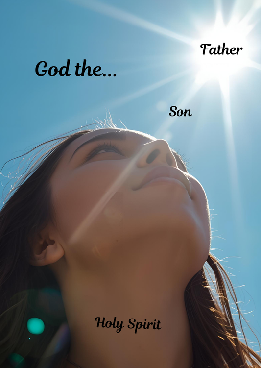 God the Father, Son, Holy Spirit E-Reader Insert