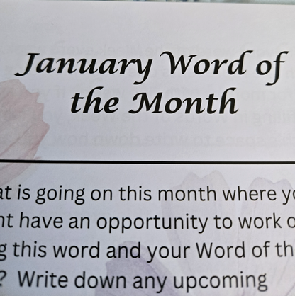 Word of the Year Journal – Guided Practice for Intentional Living