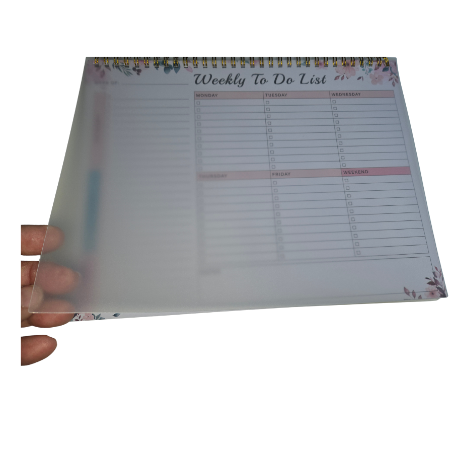 Spiral Weekly To Do List