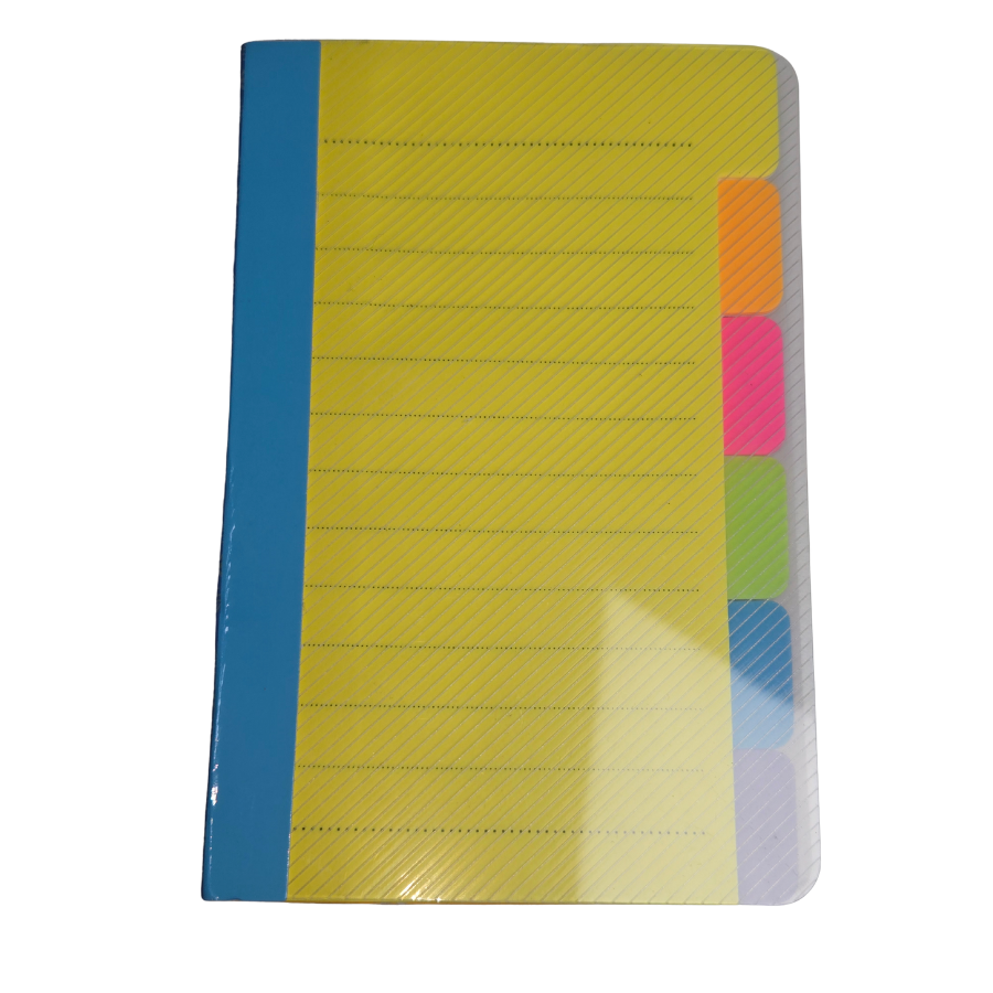 Sticky Index Tabs notebook