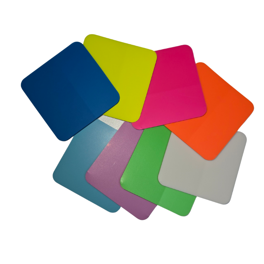 Semi-Transparent Square Planner Tabs – 160 Flags for Planners ...