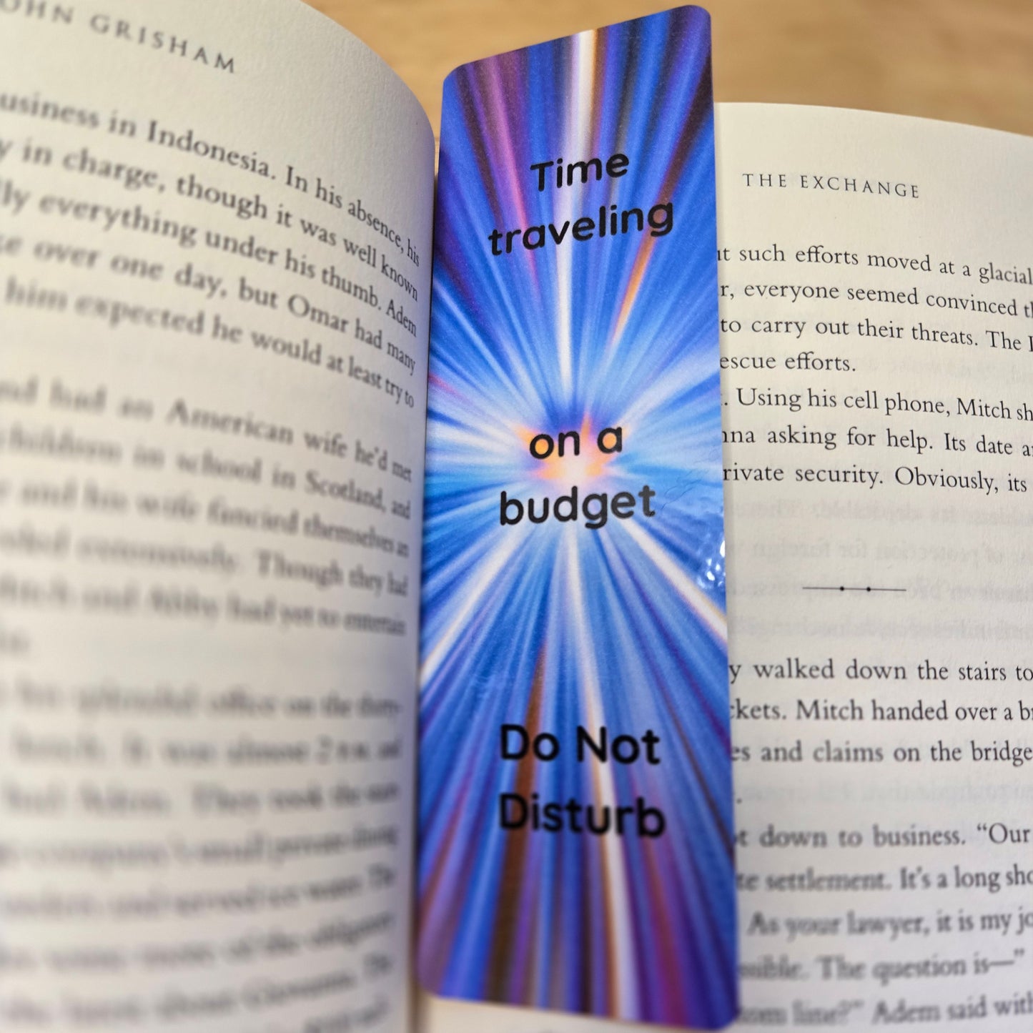 Time Traveling on a Budget, Do Not Disturb Bookmark