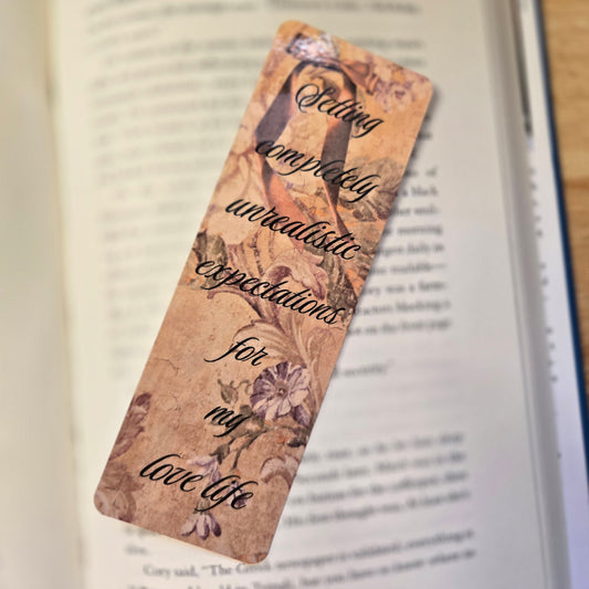 Setting complete unrealistic expectations for my love life Bookmark