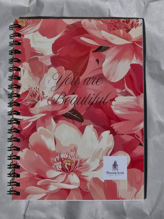 You Are Beautiful Spiral Notebook