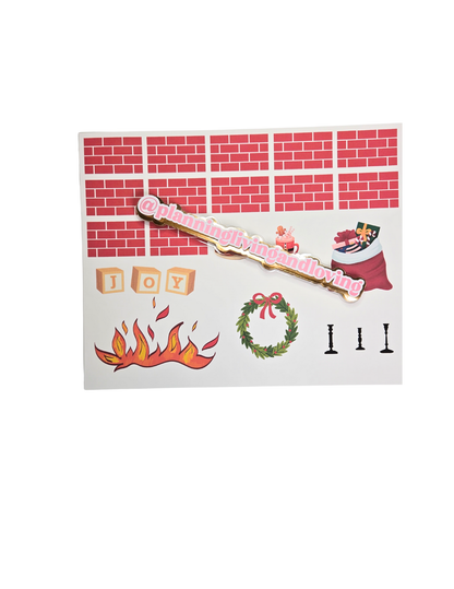 Decorate the Fireplace Savings Challenge