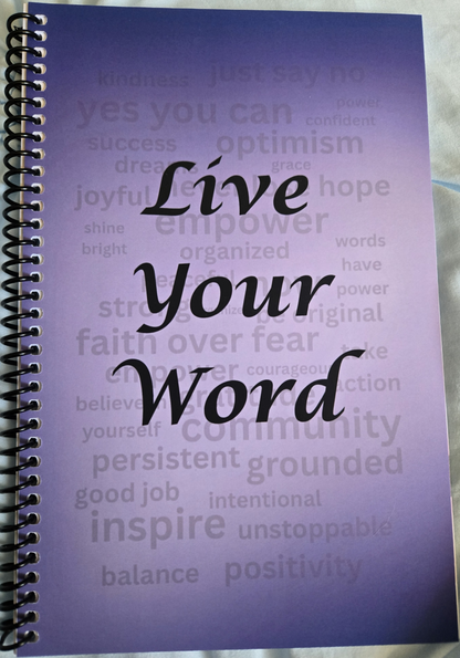 Word of the Year Journal – Guided Practice for Intentional Living