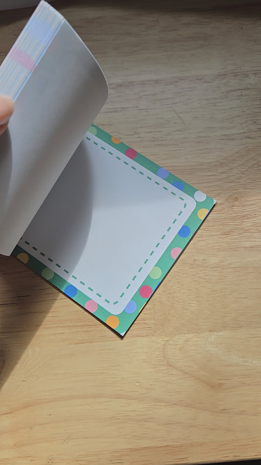 Polka Dot Notepad
