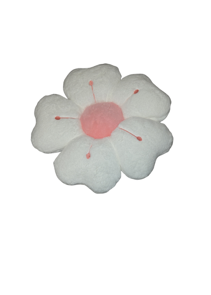 Plush Daisy Pillow