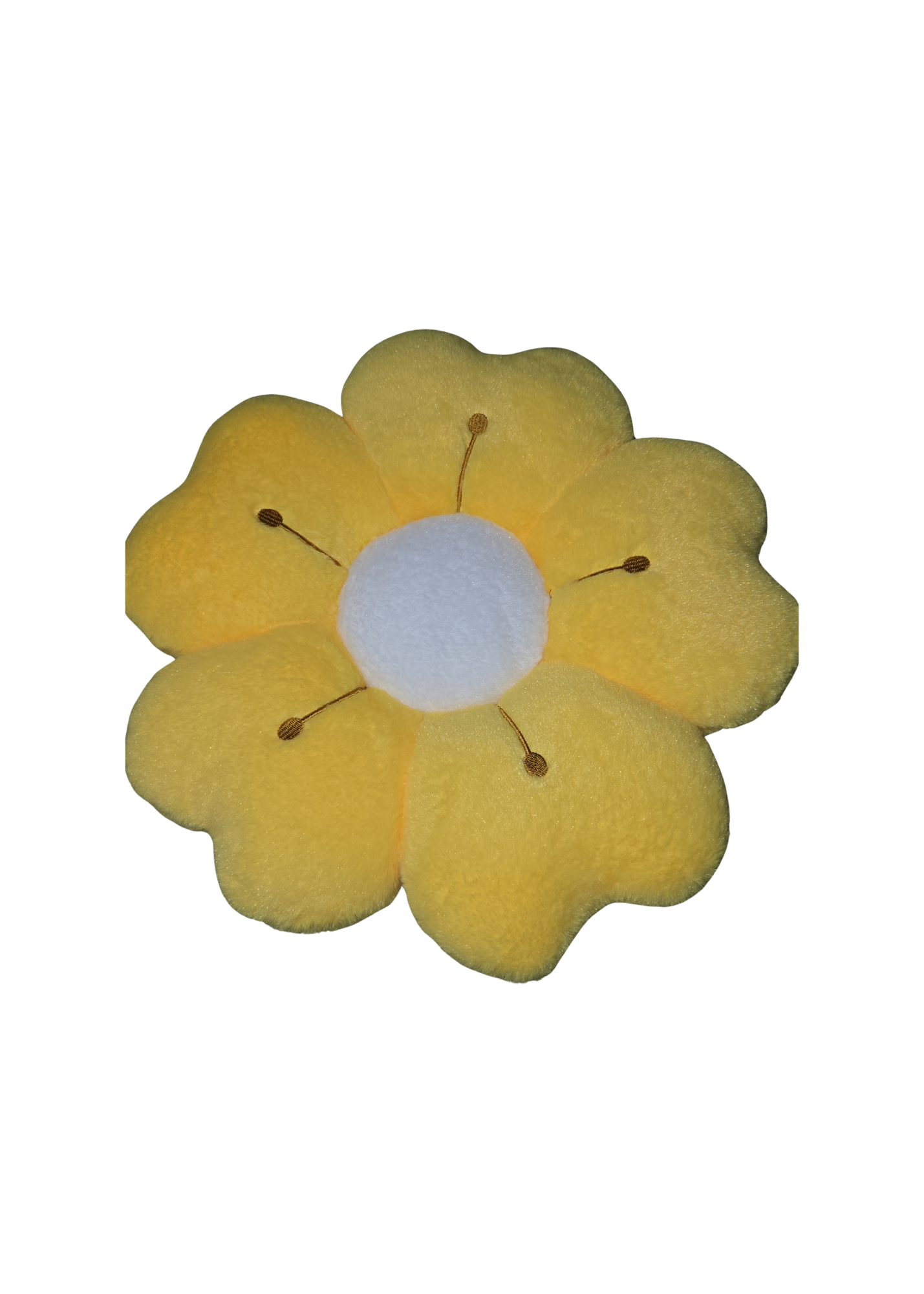 Plush Daisy Pillow
